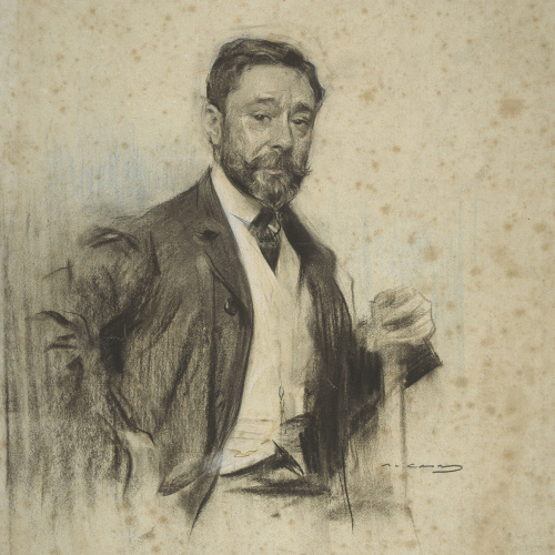 image for: Ramon Casas - Retrat de Gonzalo Bilbao - 1904