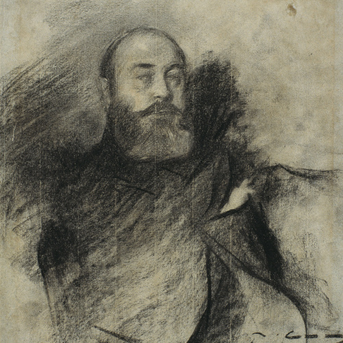 image for: Ramon Casas - Retrat de Paul Albert Besnard - Cap a 1900