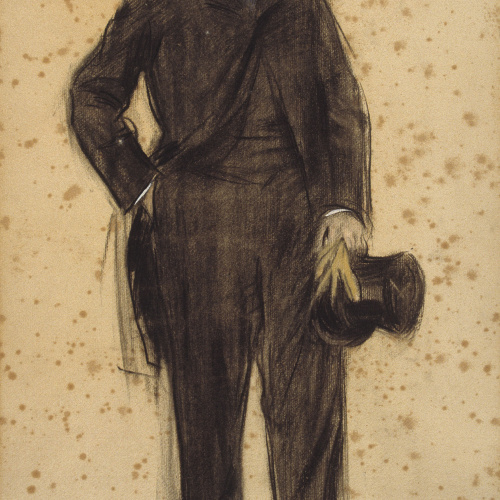 image for: Ramon Casas - Retrat de Joaquim Cabot - 1900