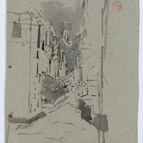 image for: Marià Fortuny - Carrer Pimentera de Còrdova - Cap a 1868-1869