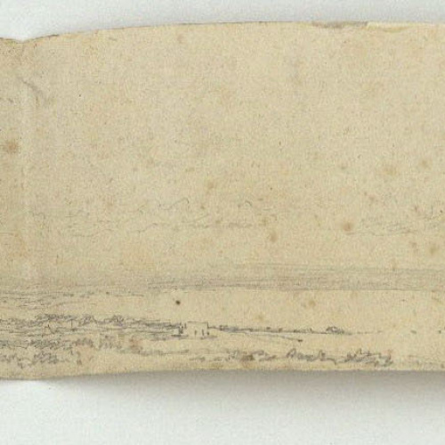 image for: Marià Fortuny - Badia de Martil o de Tetuan. Estudi per a «La batalla de Tetuan» - Cap a 1860-1862