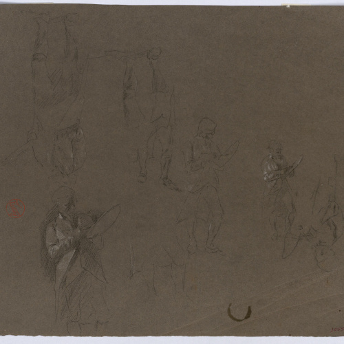 image for: Marià Fortuny - Estudis de pintor - Cap a 1863-1866