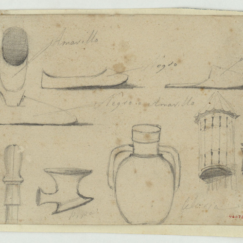 image for: Marià Fortuny - Sabates i altres objectes d&#039;estil musulmà - Cap a 1860-1862