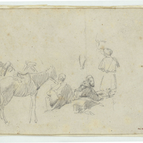 image for: Marià Fortuny - Marroquins i cavalls - Cap a 1860-1862