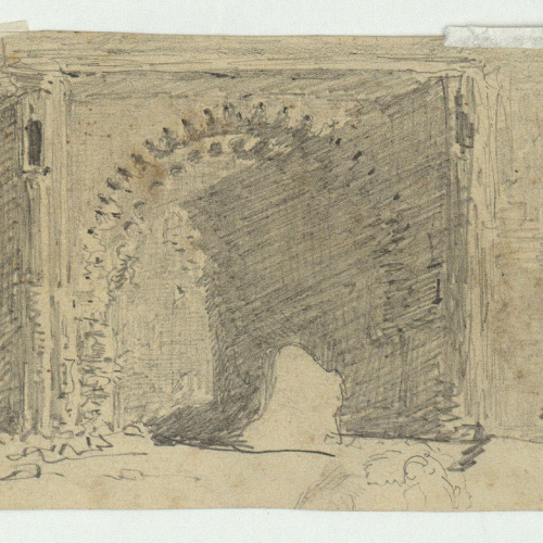 image for: Marià Fortuny - Ruïnes marroquines - Cap a 1860-1862