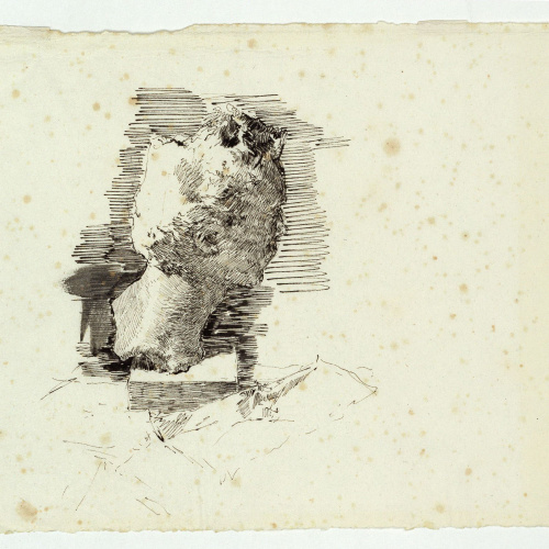image for: Marià Fortuny - Retrat de Vincenzo Gemito - Cap a 1874