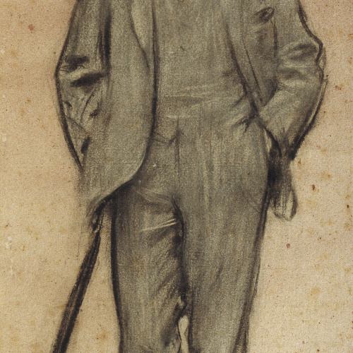 image for: Ramon Casas - Retrat d&#039;Isaac Albéniz - Cap a 1897-1899
