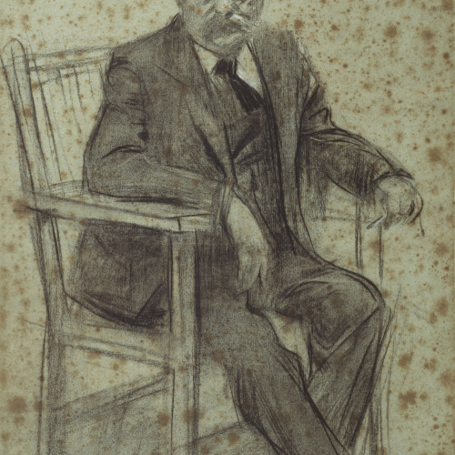 image for: Ramon Casas - Retrat de Valentí Almirall - Cap a 1897-1899