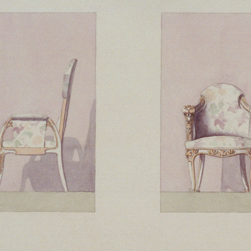 image for: Joan Busquets - Butaques, vista frontal i de perfil - 1903