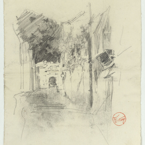 image for: Marià Fortuny - Carrer - Cap a 1867-1872