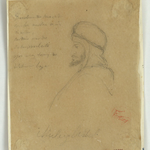 image for: Marià Fortuny - Muley Abbel - Cap a 1860-1862