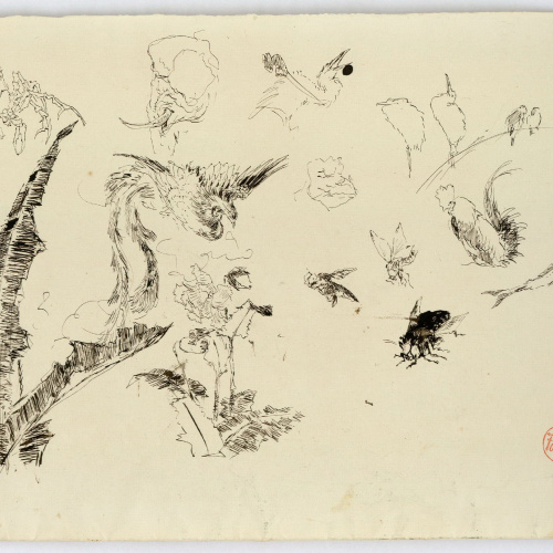 image for: Marià Fortuny - Animals i plantes - Cap a 1872-1874