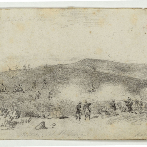 image for: Marià Fortuny - Acción del 11 marzo - Cap a 1860
