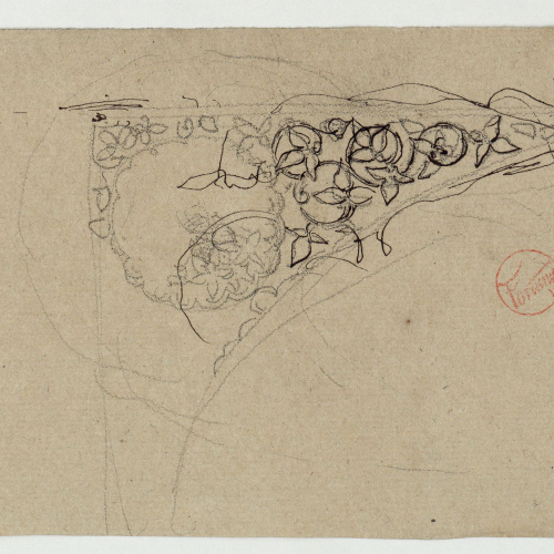 image for: Marià Fortuny - Carcanyol amb motius vegetals - Cap a 1860-1862
