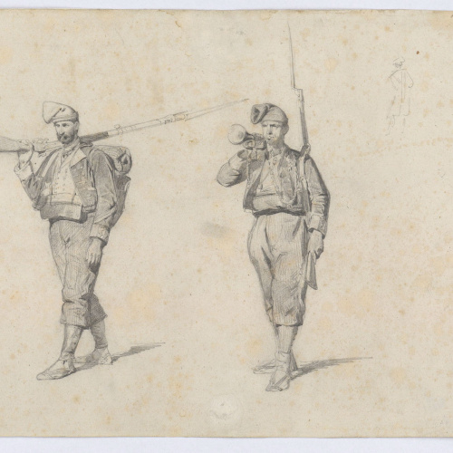 image for: Marià Fortuny - Voluntaris catalans de la guerra d&#039;Àfrica - 1860