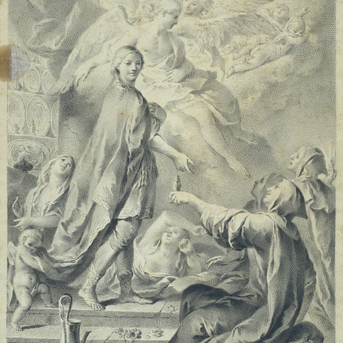 image for: José Camarón - Paràbola de les verges nècies i prudents - Cap a 1761