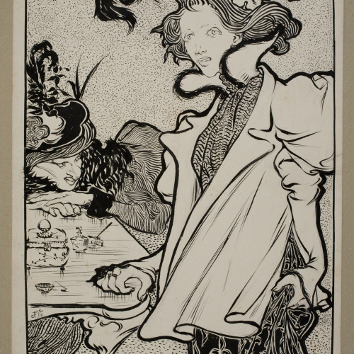 image for: Lluís Bonnín - Dones parisenques - 1892