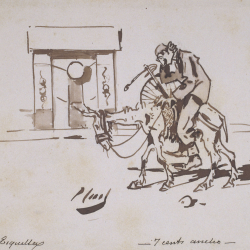 image for: Ramon Casas - Ciclista. La tornada - Cap a 1890