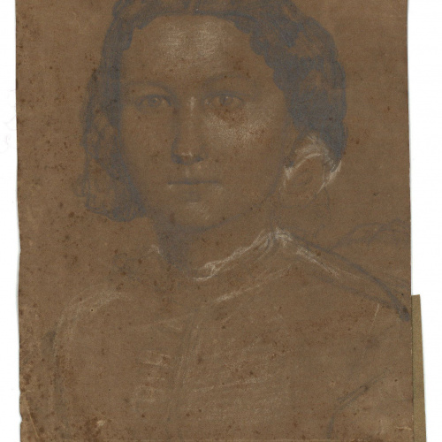 image for: Marià Fortuny - Bust femení - Cap a 1856-1858