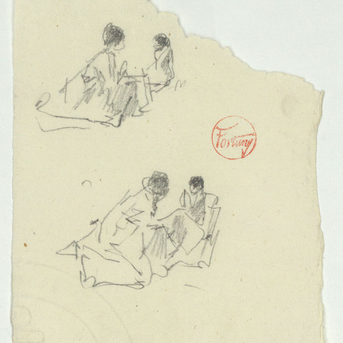 image for: Marià Fortuny - Figures - Cap a 1870-1874