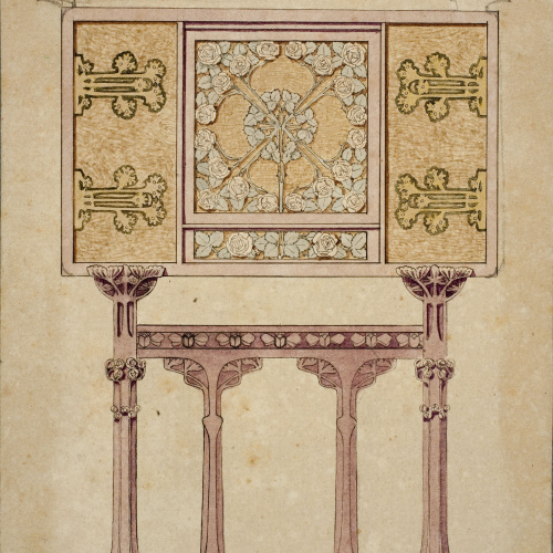 image for: Gaspar Homar - Arquimesa - Cap a 1910