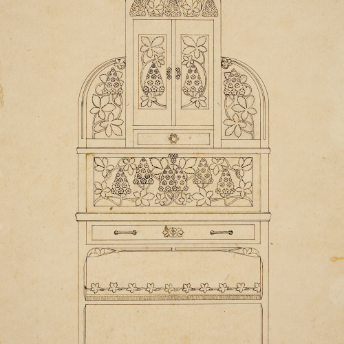 image for: Gaspar Homar - Armari escriptori - Cap a 1900-1905