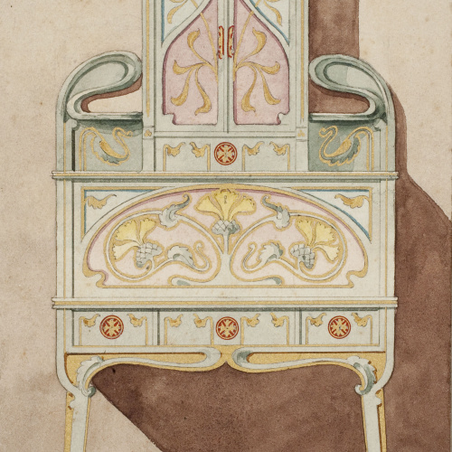 image for: Gaspar Homar - Armari escriptori - Cap a 1900
