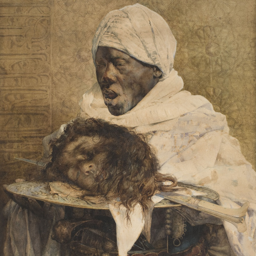 image for: Giuseppe Signorini - La justícia al Marroc - 1890