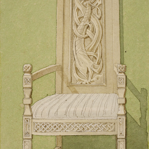 image for: Gaspar Homar - Cadira - Cap a 1900-1906