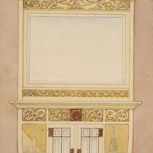 image for: Gaspar Homar - Bufet per a la casa Burés de Barcelona - Cap a 1905