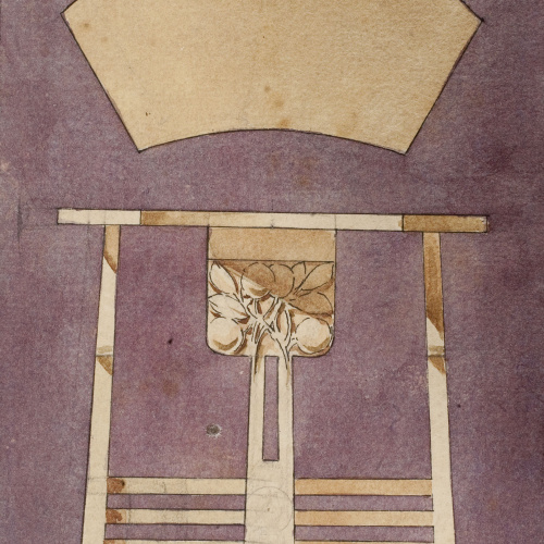 image for: Gaspar Homar - Taula poligonal (vista aèria i frontal) - Cap a 1905