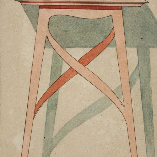 image for: Gaspar Homar - Tamboret - Cap a 1900