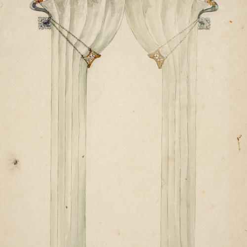 image for: Gaspar Homar - Cortinatge amb galeria - Cap a 1900-1905