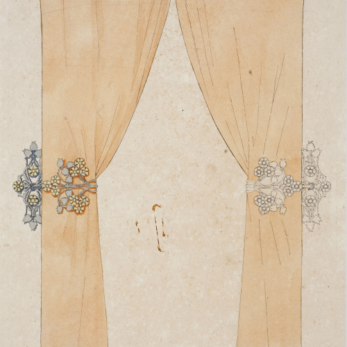 image for: Gaspar Homar - Cortinatge amb galeria - Cap a 1900-1906