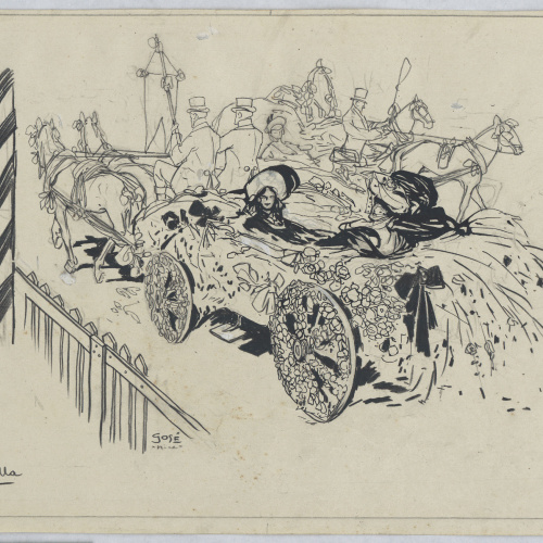 image for: Francesc Xavier Gosé - Carnaval de Niça. De la batalla de flors - Cap a 1904