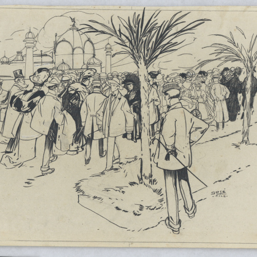 image for: Francesc Xavier Gosé - Carnaval de Niça. Passeig dels Anglesos - Cap a 1904