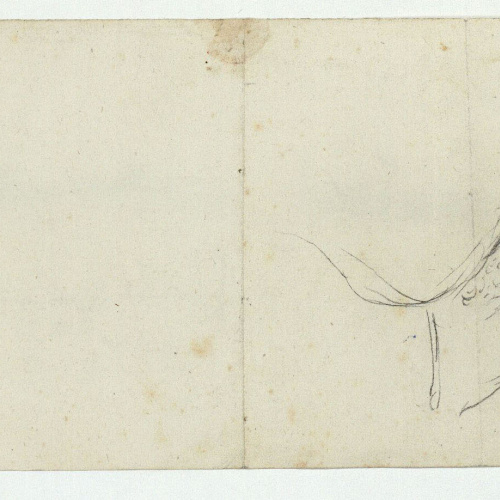 image for: Marià Fortuny - Paisatge marroquí (anvers) / Cap de camell (revers) - Cap a 1860-1862 [1]