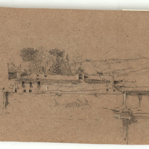 image for: Marià Fortuny - Paisatge marroquí - Cap a 1860-1862