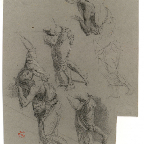 image for: Marià Fortuny - Marroquí ferit. Estudi per al quadre «La batalla de Tetuan» - Cap a 1860-1862