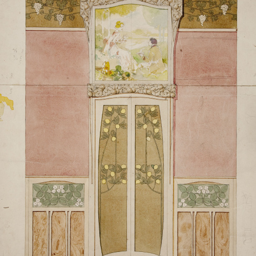 image for: Gaspar Homar - Projecte per a la casa Navàs de Reus - Cap a 1905-1908