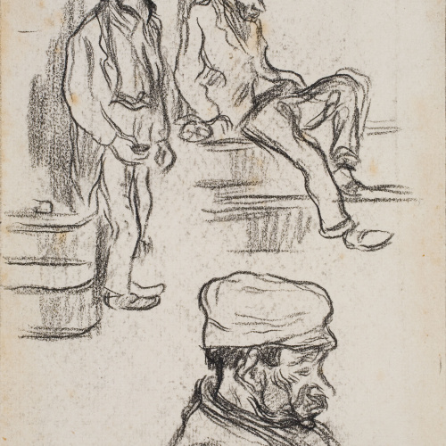 image for: Isidre Nonell - Apunt de captaires - Cap a 1890-1900