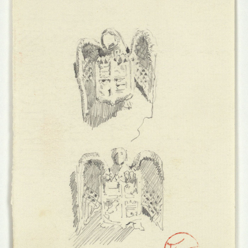 image for: Marià Fortuny - Escuts d&#039;armes - Cap a 1867-1872