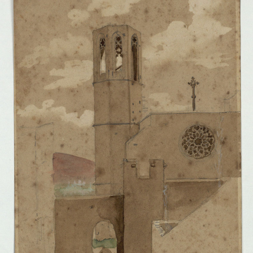 image for: Marià Fortuny - Pedralbes - Cap a 1856-1858
