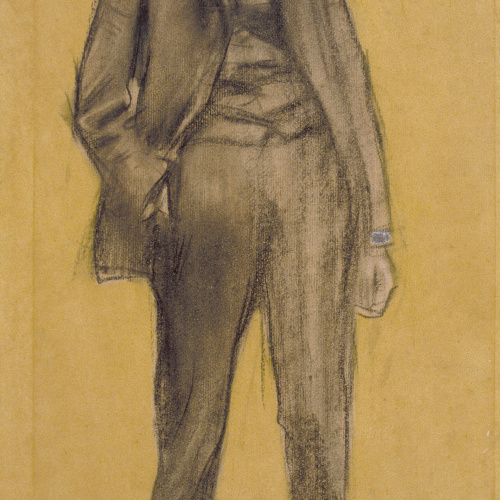 image for: Ramon Casas - Retrat de Ramon Pichot - Cap a 1897-1899