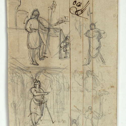 image for: Marià Fortuny - Estudis de composició - Cap a 1856-1858