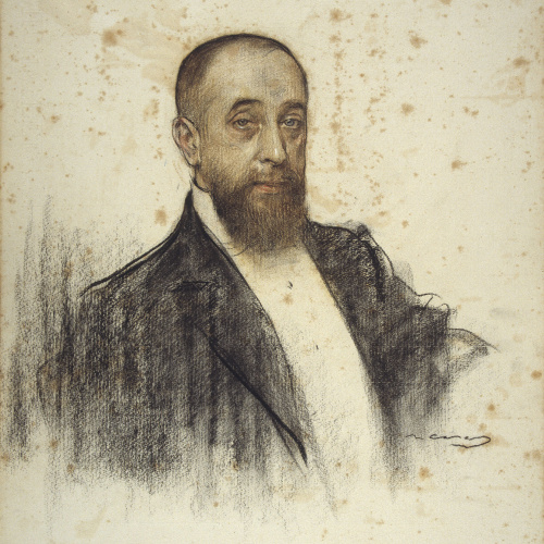 image for: Ramon Casas - Retrat de Frederic Rahola - Cap a 1906