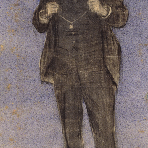 image for: Ramon Casas - Retrat de Dionís Puig - Cap a 1897-1899
