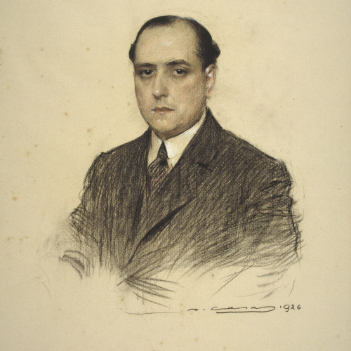 image for: Ramon Casas - Retrat de Rossend Partagàs - 1926