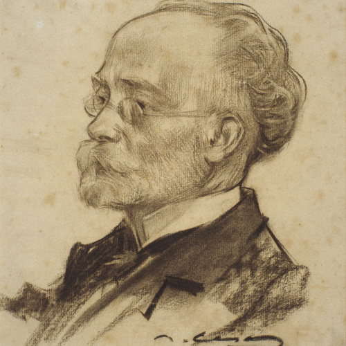 image for: Ramon Casas - Retrat de Felip Pedrell - Cap a 1902