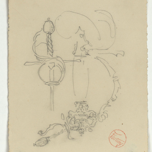 image for: Marià Fortuny - Poms d&#039;espasa - Cap a 1867-1872